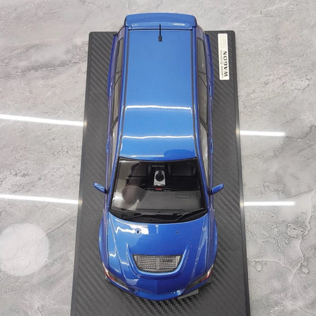[Ignition] 1:18 Mitsubishi 2005 Lancer Evo IX Wagon Blue Model Car Resin