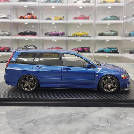 [Ignition] 1:18 Mitsubishi 2005 Lancer Evo IX Wagon Blue Model Car Resin
