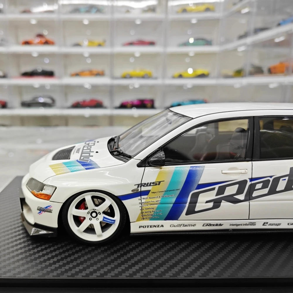 [Ignition] 1:18 Mitsubishi 2005 Lancer Evo IX Wagon Greddy Model Car Resin