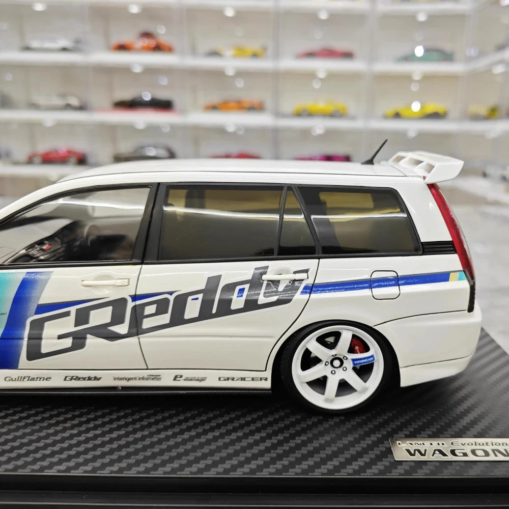 [Ignition] 1:18 Mitsubishi 2005 Lancer Evo IX Wagon Greddy Model Car Resin
