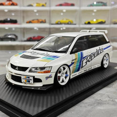 [Ignition] 1:18 Mitsubishi 2005 Lancer Evo IX Wagon Greddy Model Car Resin