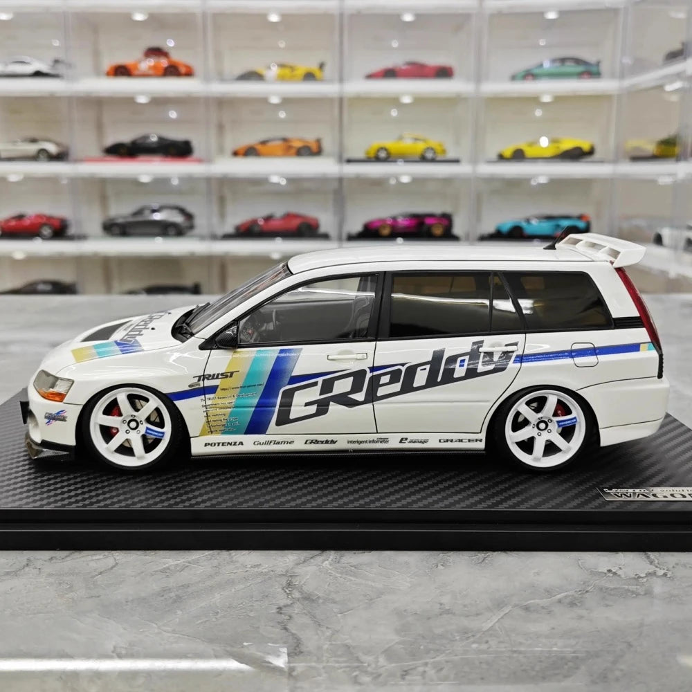 [Ignition] 1:18 Mitsubishi 2005 Lancer Evo IX Wagon Greddy Model Car Resin