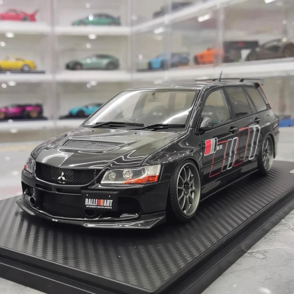 [Ignition] 1:18 Mitsubishi 2005 Lancer Evo IX Wagon RalliArt Black Model Car Resin