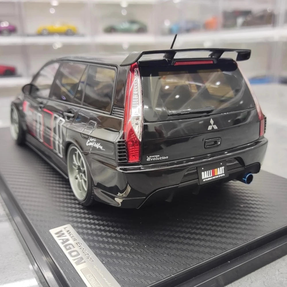 [Ignition] 1:18 Mitsubishi 2005 Lancer Evo IX Wagon RalliArt Black Model Car Resin