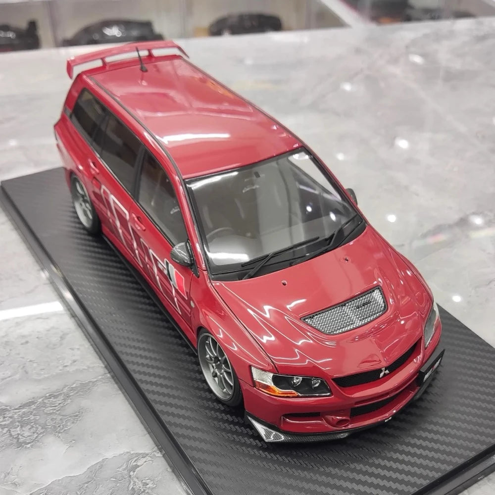 [Ignition] 1:18 Mitsubishi 2005 Lancer Evo IX Wagon RalliArt Red Model Car Resin