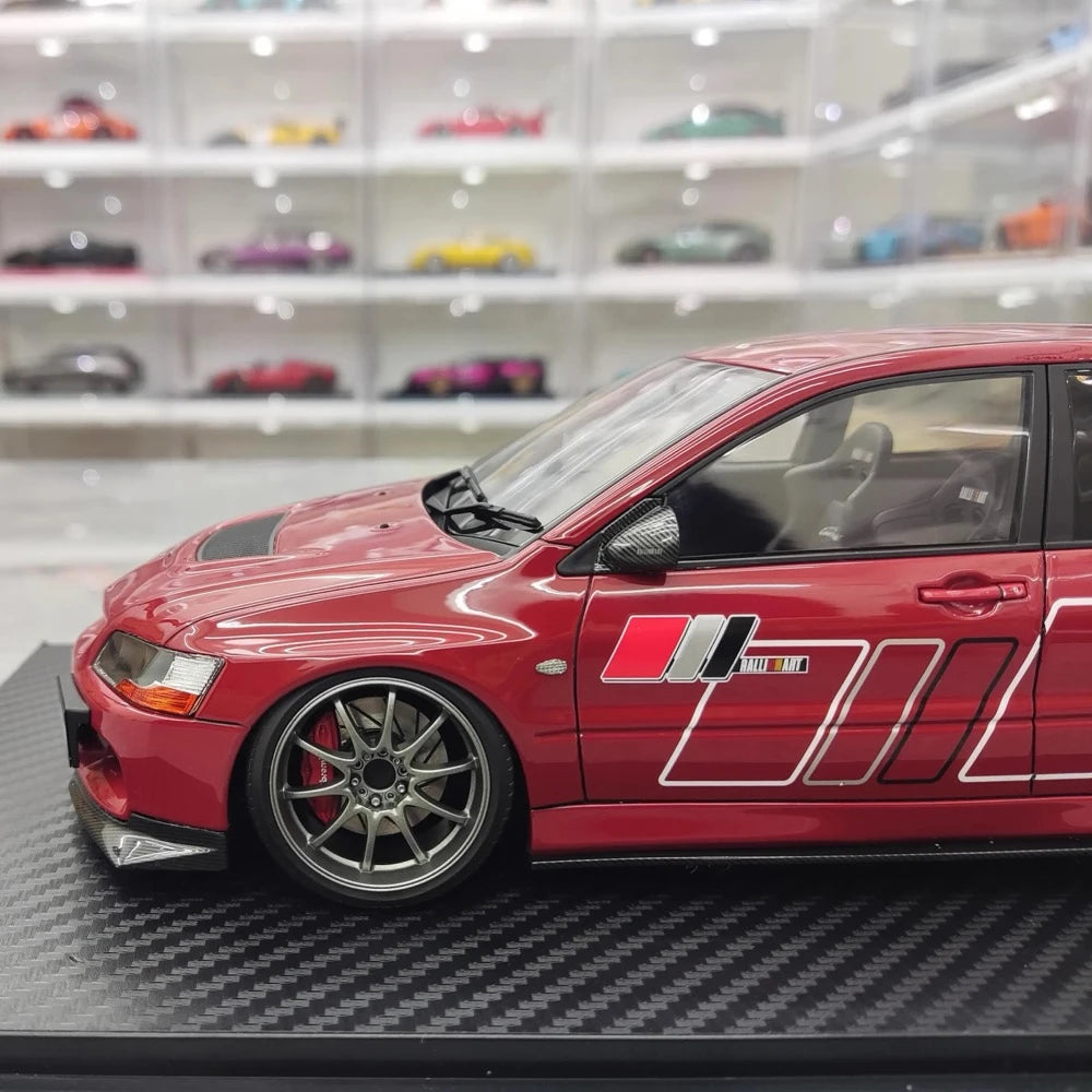 [Ignition] 1:18 Mitsubishi 2005 Lancer Evo IX Wagon RalliArt レッド モデルカー レジン