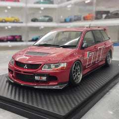 [Ignition] 1:18 Mitsubishi 2005 Lancer Evo IX Wagon RalliArt レッド モデルカー レジン