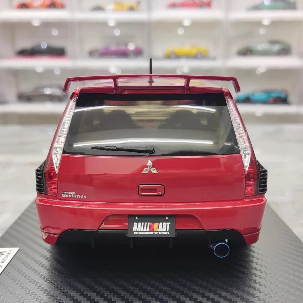 [Ignition] 1:18 Mitsubishi 2005 Lancer Evo IX Wagon RalliArt Red Model Car Resin