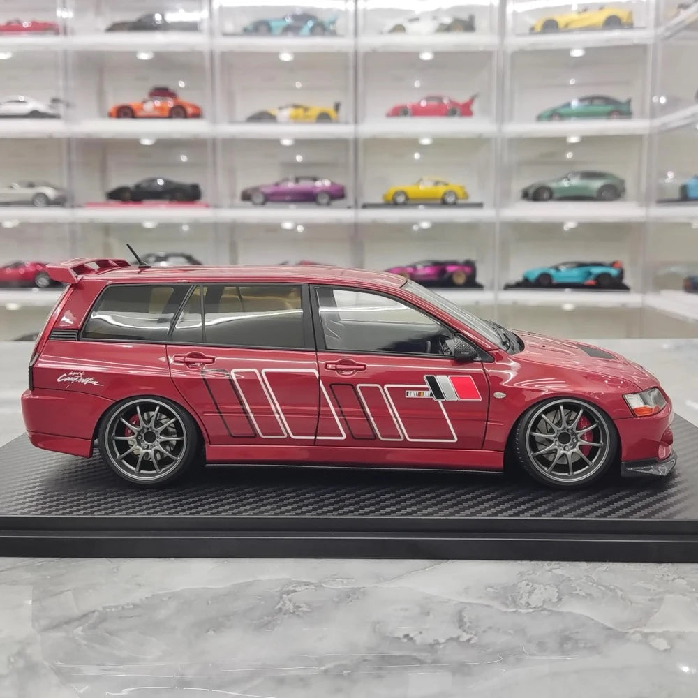 [Ignition] 1:18 Mitsubishi 2005 Lancer Evo IX Wagon RalliArt レッド モデルカー レジン