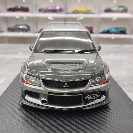 [Ignition] 1:18 Mitsubishi 2005 Lancer Evo IX Wagon Silver Model Car Resin