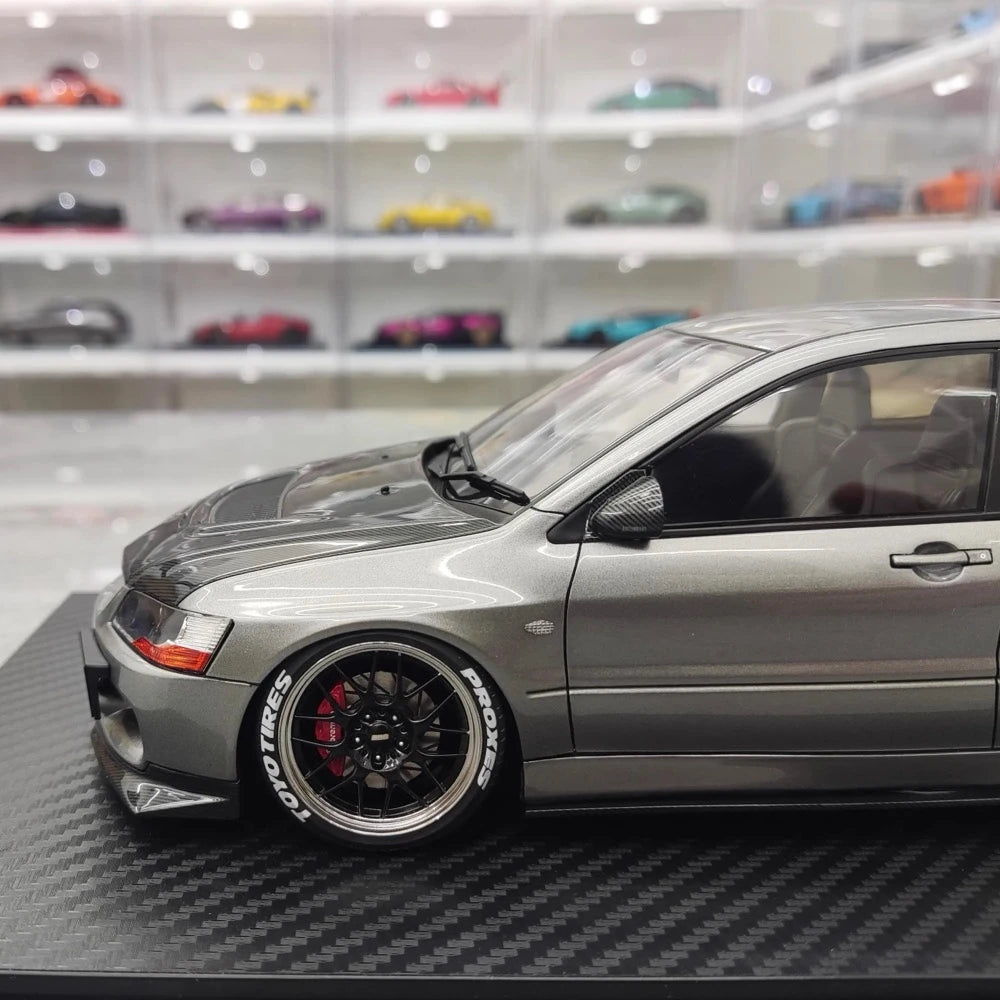 [Ignition] 1:18 Mitsubishi 2005 Lancer Evo IX Wagon Silver Model Car Resin
