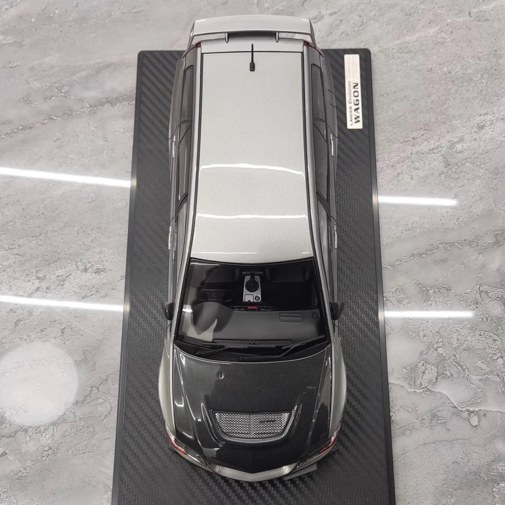 [Ignition] 1:18 Mitsubishi 2005 Lancer Evo IX Wagon Silver Model Car Resin