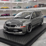 [Ignition] 1:18 Mitsubishi 2005 Lancer Evo IX Wagon Silver Model Car Resin