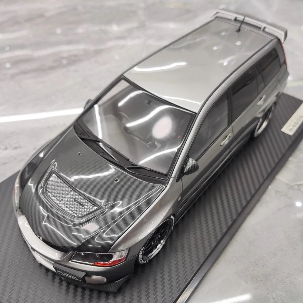 [Ignition] 1:18 Mitsubishi 2005 Lancer Evo IX Wagon Silver Model Car Resin