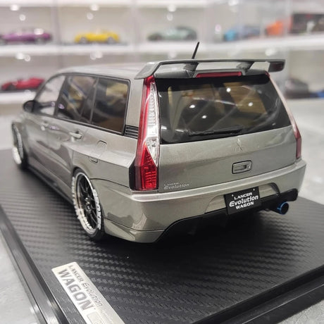 [Ignition] 1:18 Mitsubishi 2005 Lancer Evo IX Wagon Silver Model Car Resin