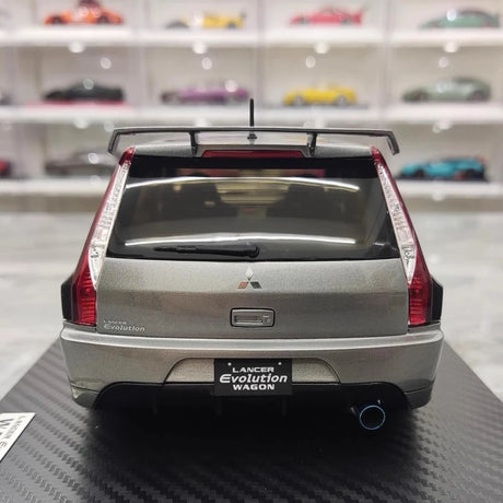 [Ignition] 1:18 Mitsubishi 2005 Lancer Evo IX Wagon Silver Model Car Resin