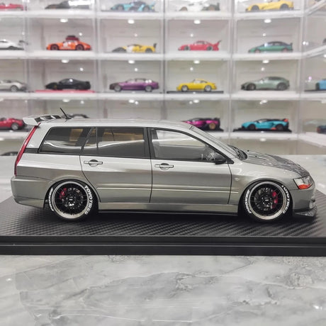 [Ignition] 1:18 Mitsubishi 2005 Lancer Evo IX Wagon Silver Model Car Resin