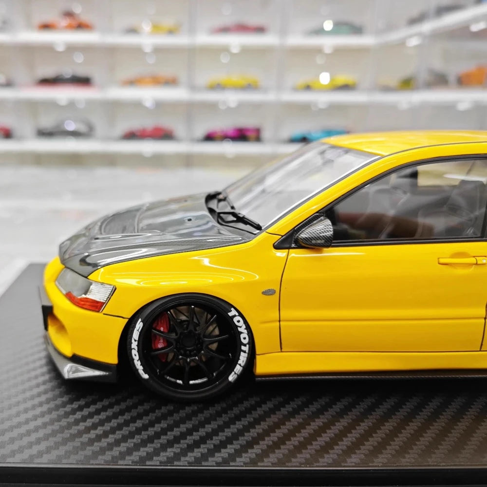 [Ignition] 1:18 Mitsubishi 2005 Lancer Evo IX Wagon Yellow Model Car Resin