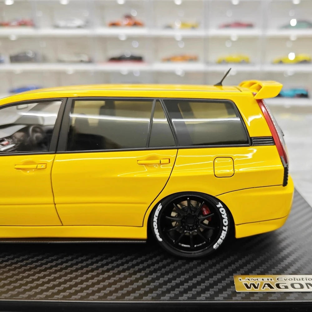 [Ignition] 1:18 Mitsubishi 2005 Lancer Evo IX Wagon Yellow Model Car Resin