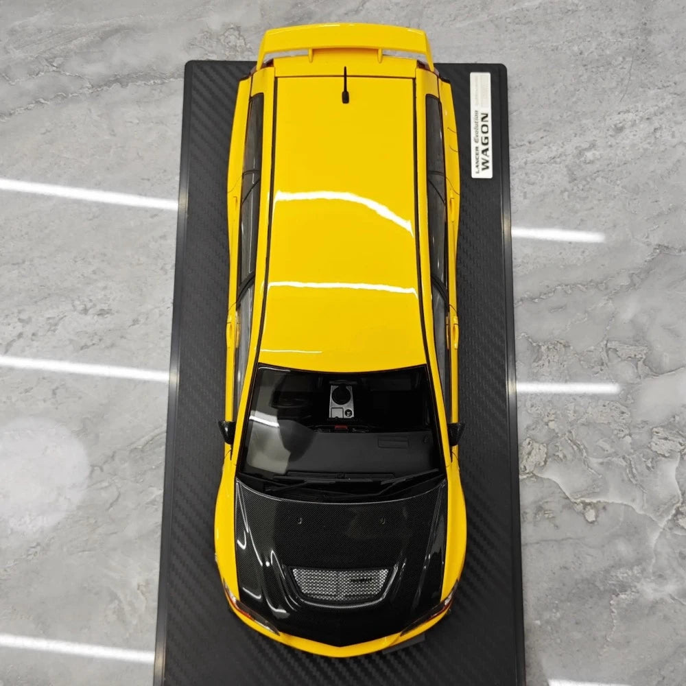 [Ignition] 1:18 Mitsubishi 2005 Lancer Evo IX Wagon Yellow Model Car Resin