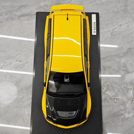 [Ignition] 1:18 Mitsubishi 2005 Lancer Evo IX Wagon Yellow Model Car Resin