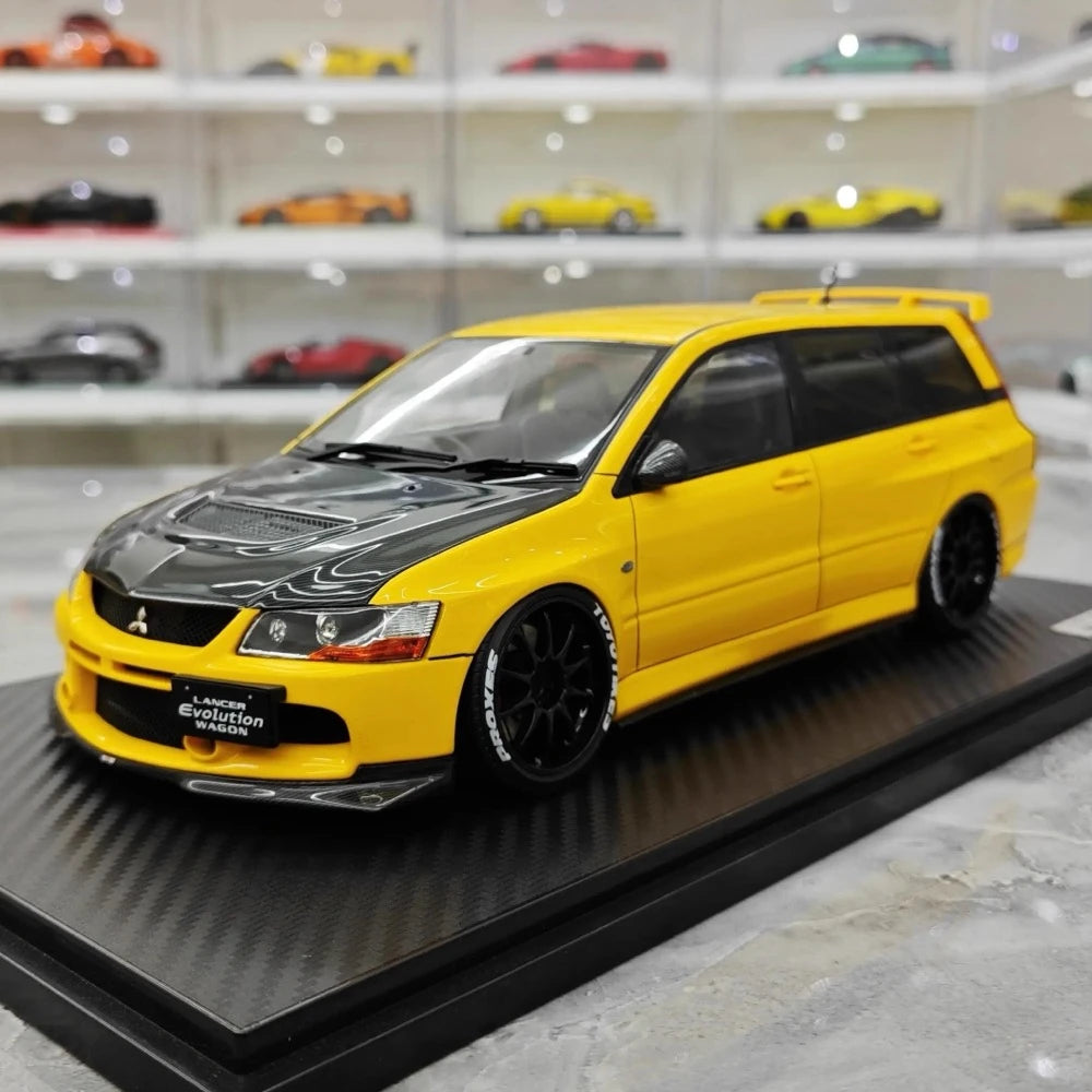 [Ignition] 1:18 Mitsubishi 2005 Lancer Evo IX Wagon Yellow Model Car Resin