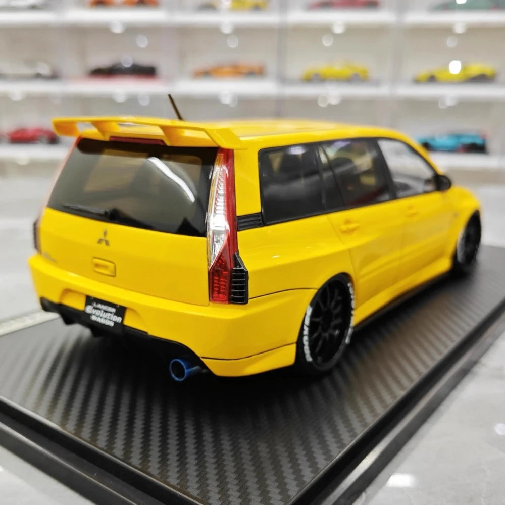 [Ignition] 1:18 Mitsubishi 2005 Lancer Evo IX Wagon Yellow Model Car Resin