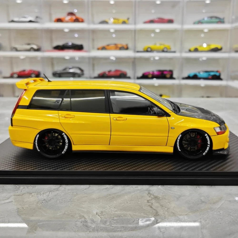 [Ignition] 1:18 Mitsubishi 2005 Lancer Evo IX Wagon Yellow Model Car Resin