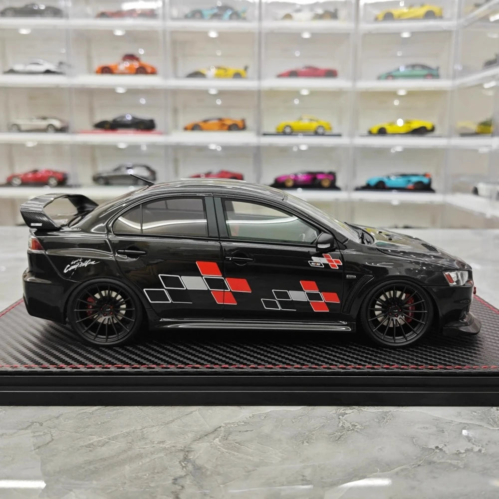 [Ignition] 1:18 Mitsubishi 2009 Lancer Evo X RalliArt Black Model Car Resin