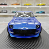 [Ignition] 1:18 Nissan 1969 Fairlady 240Z S30 blå modellbil resin