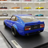 [Ignition] 1:18 Nissan 1969 Fairlady 240Z S30 blå modellbil resin