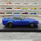 [Ignition] 1:18 Nissan 1969 Fairlady 240Z S30 blå modellbil resin