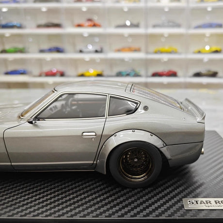 [Ignition] 1:18 Nissan 1969 Fairlady 240Z S30 Gray Model Car Resin