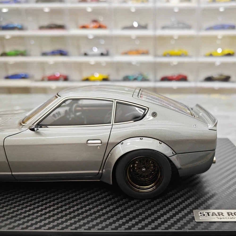 [Ignition] 1:18 Nissan 1969 Fairlady 240Z S30 Gray Model Car Resin