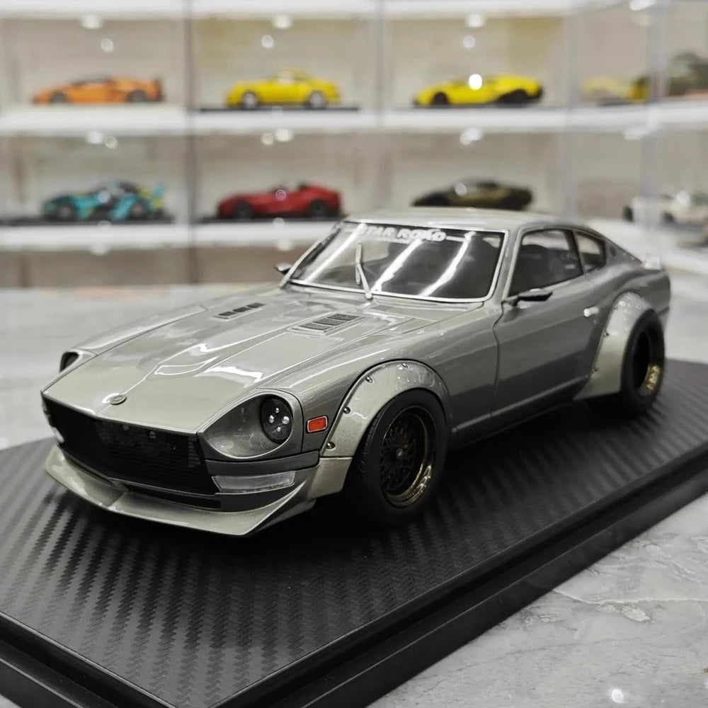 [Ignition] 1:18 Nissan 1969 Fairlady 240Z S30 gris voiture miniature Resin