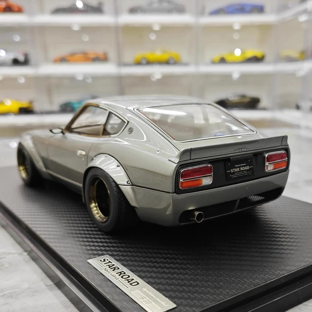 [Ignition] 1:18 Nissan 1969 Fairlady 240Z S30 Gray Model Car Resin