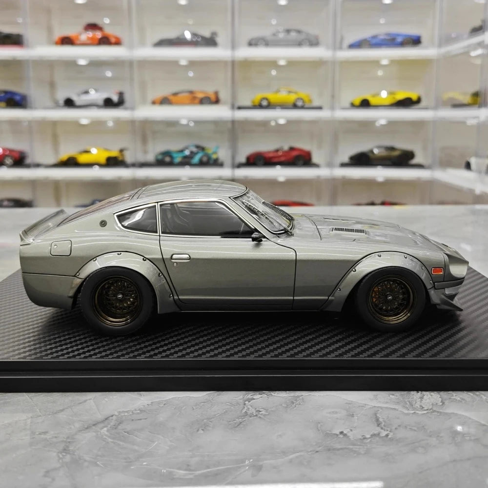 [Ignition] 1:18 Nissan 1969 Fairlady 240Z S30 gris voiture miniature Resin