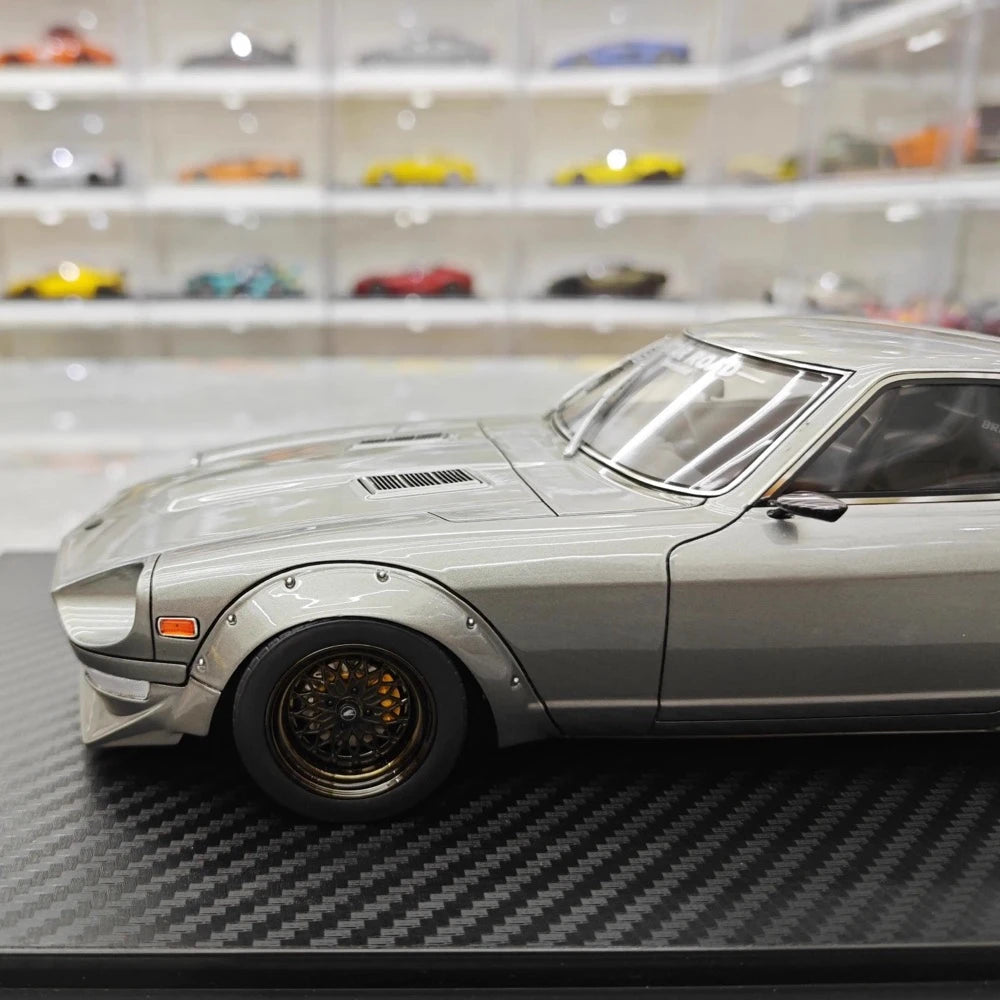 [Ignition] 1:18 Nissan 1969 Fairlady 240Z S30 Gray Model Car Resin