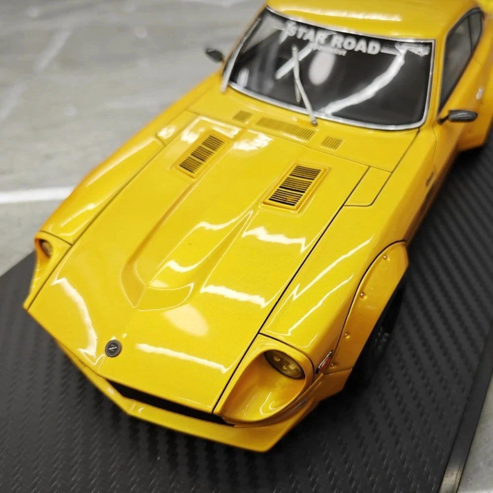 [Ignition] 1:18 Nissan 1969 Fairlady 240Z S30 Yellow Model Car Resin