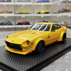 [Ignition] 1:18 Nissan 1969 Fairlady 240Z S30 Yellow Model Car Resin