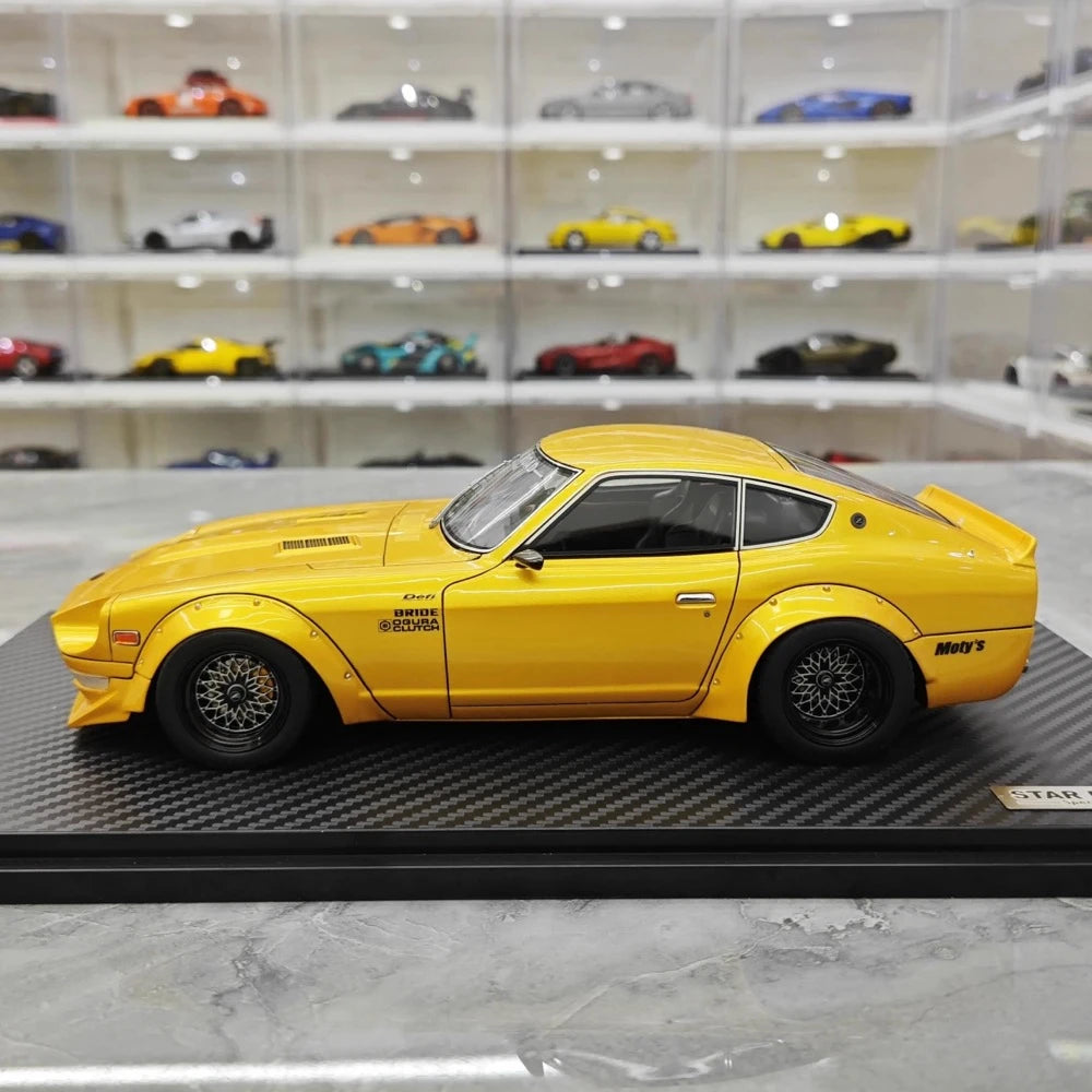 [Ignition] 1:18 Nissan 1969 Fairlady 240Z S30 Yellow Model Car Resin