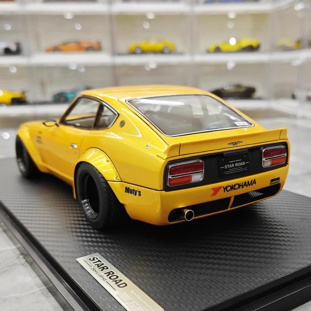 [Ignition] 1:18 Nissan 1969 Fairlady 240Z S30 Yellow Model Car Resin