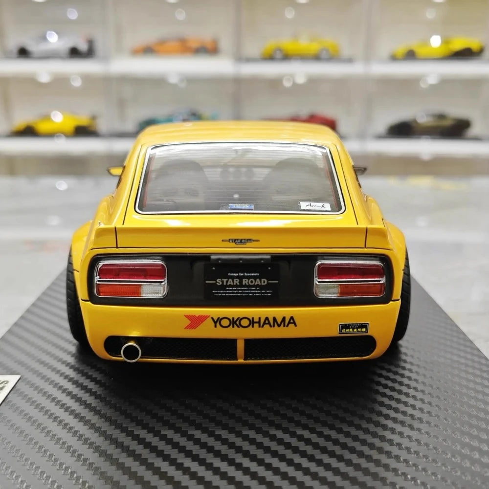 [Ignition] 1:18 Nissan 1969 Fairlady 240Z S30 Yellow Model Car Resin