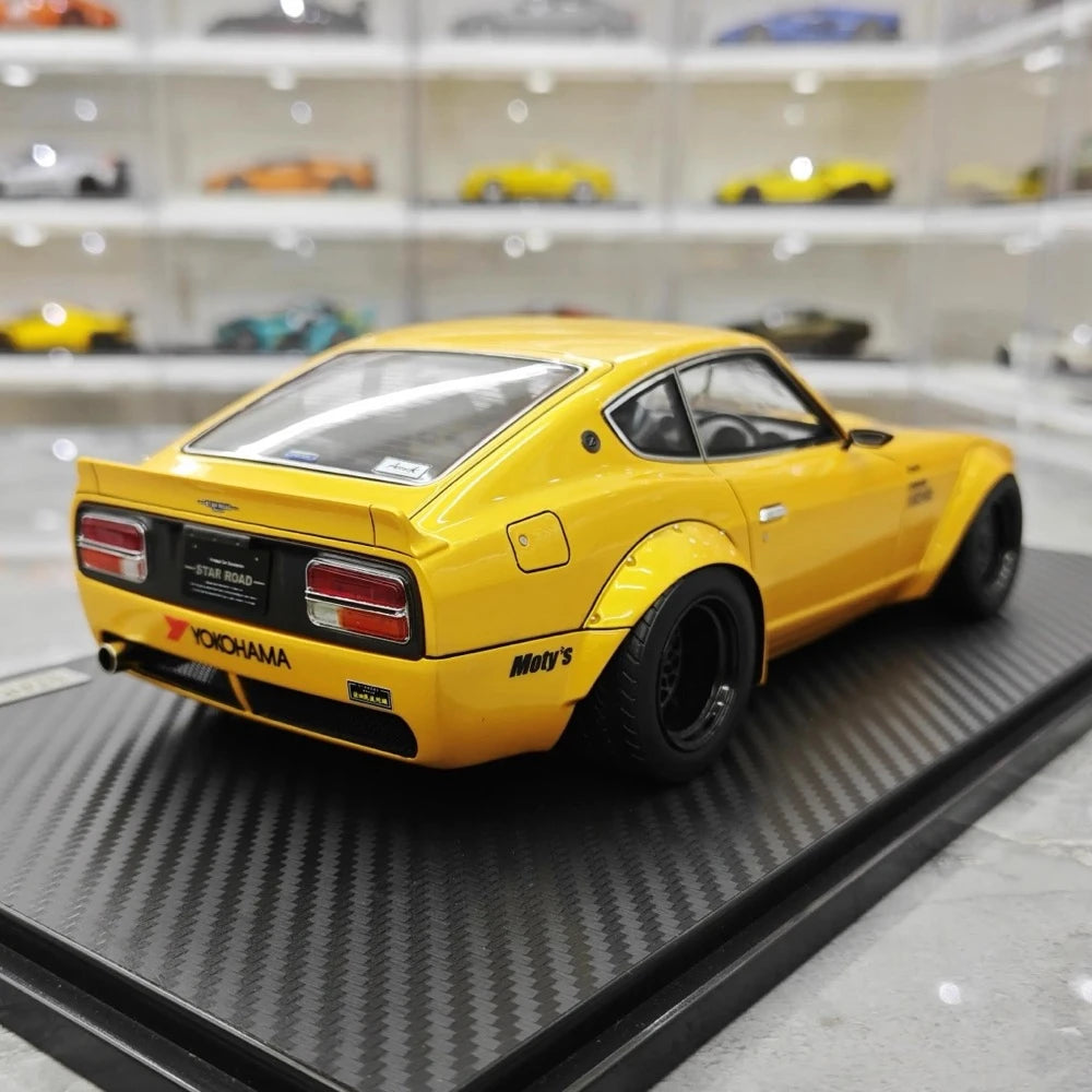 [Ignition] 1:18 Nissan 1969 Fairlady 240Z S30 Yellow Model Car Resin