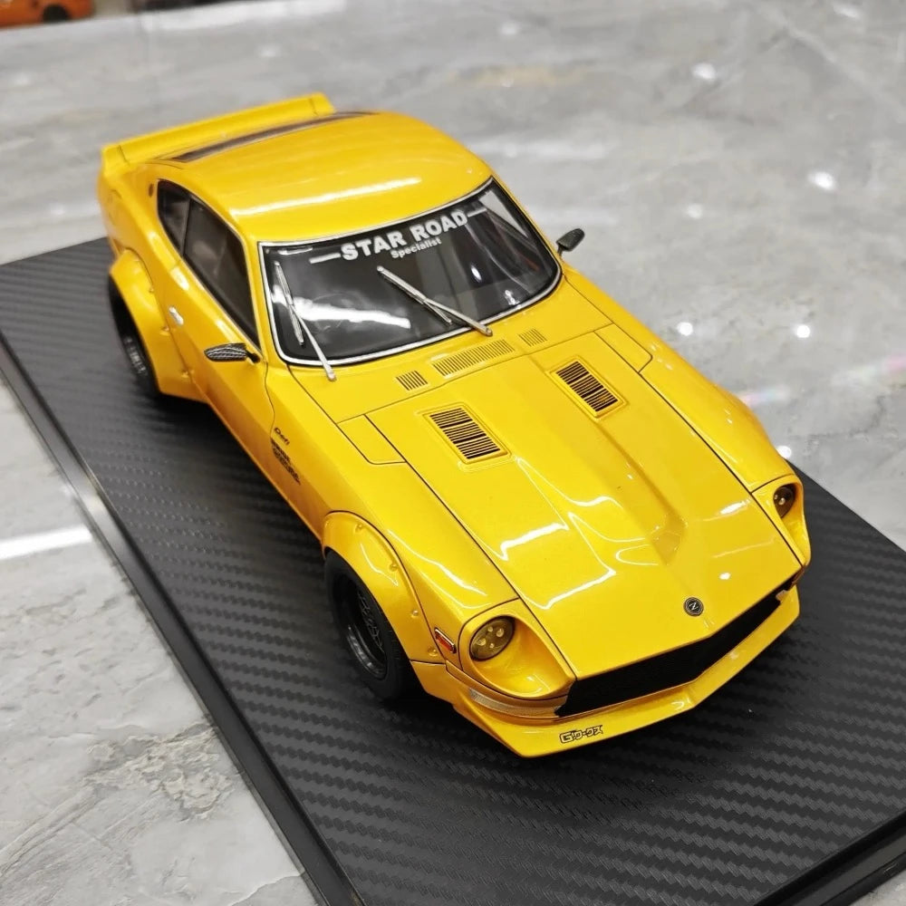 [Ignition] 1:18 Nissan 1969 Fairlady 240Z S30 Yellow Model Car Resin
