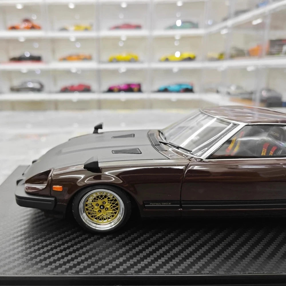 [Ignition] 1:18 Nissan 1969 Fairlady Z S130 nero modellino di auto resina