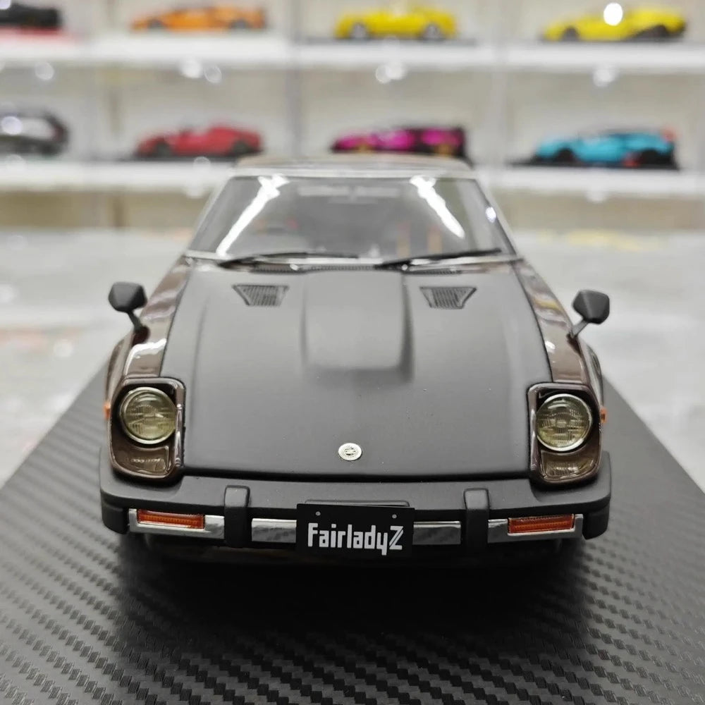 [Ignition] 1:18 Nissan 1969 Fairlady Z S130 nero modellino di auto resina