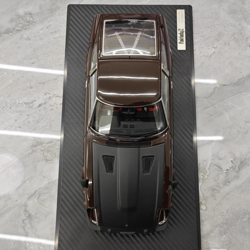 [Ignition] 1:18 Nissan 1969 Fairlady Z S130 zwart modelauto Hars