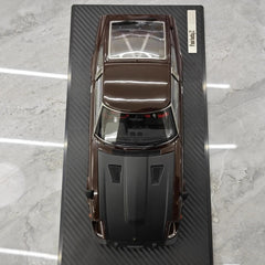 [Ignition] 1:18 Nissan 1969 Fairlady Z S130 nero modellino di auto resina