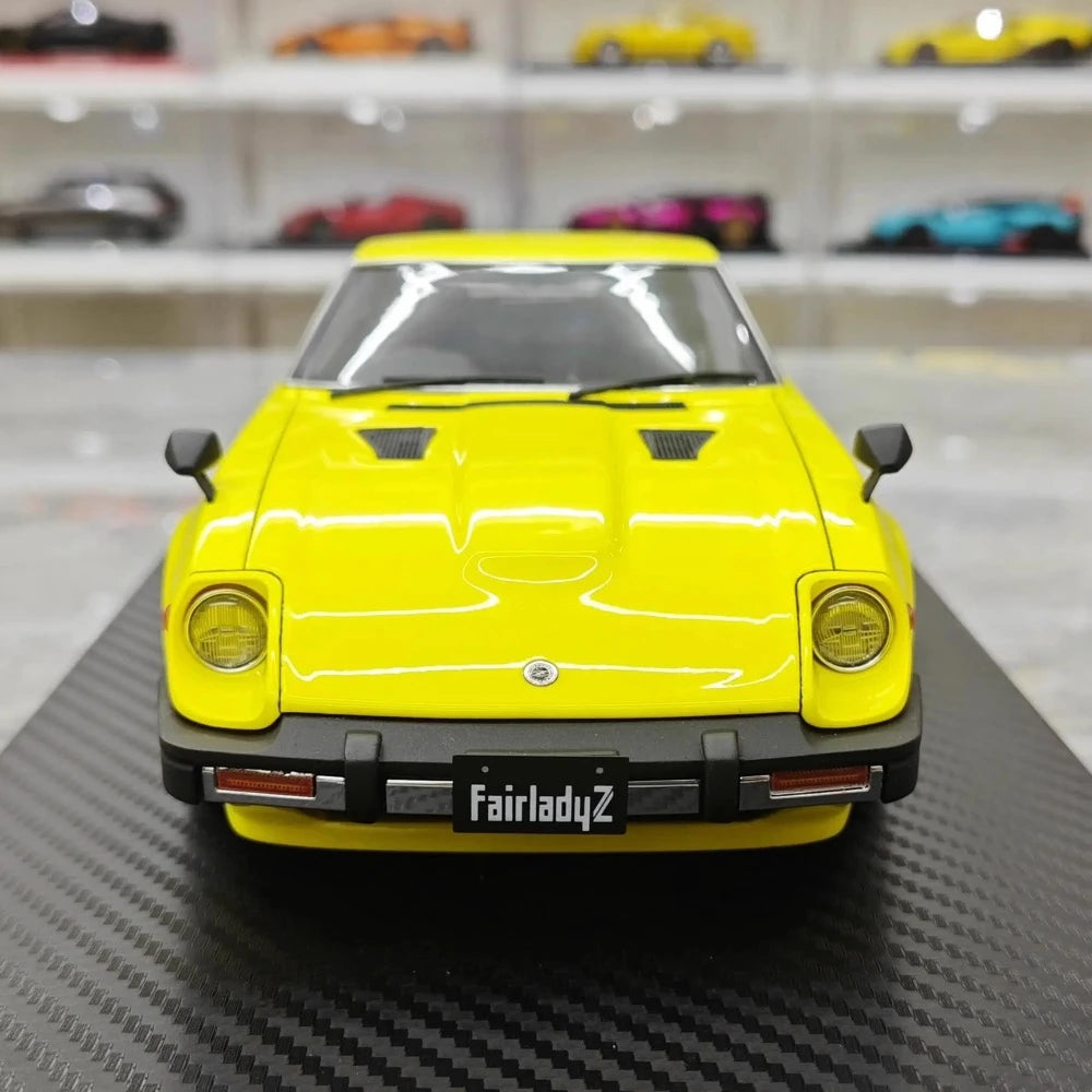[Ignition] 1:18 Nissan 1969 Fairlady Z S130 イエロー モデルカー レジン